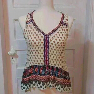 Patrons of Peace Tank Blouse L0205